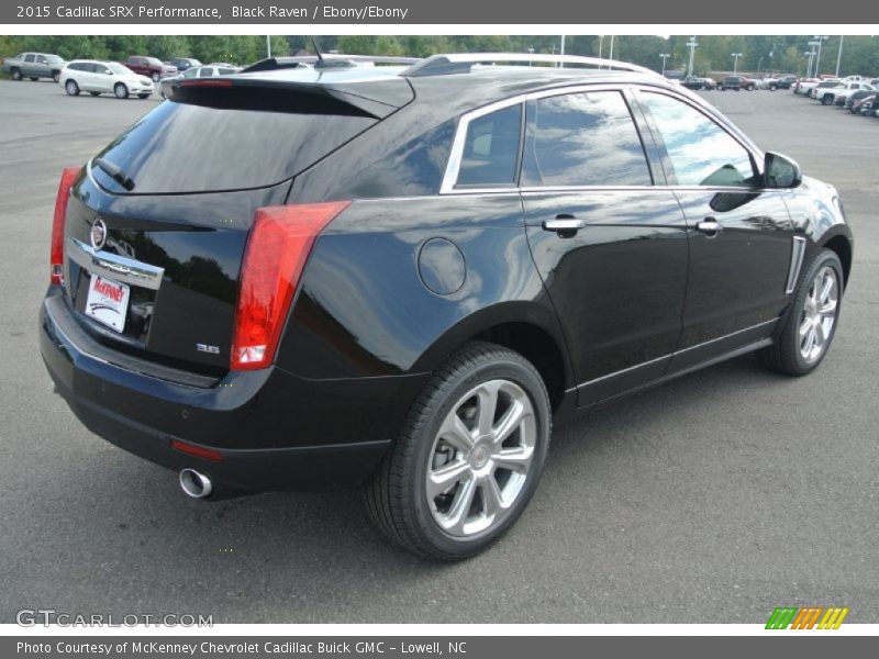 Black Raven / Ebony/Ebony 2015 Cadillac SRX Performance