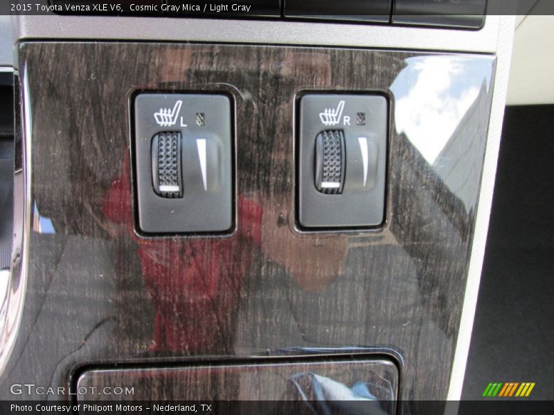 Cosmic Gray Mica / Light Gray 2015 Toyota Venza XLE V6