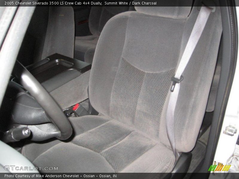 Summit White / Dark Charcoal 2005 Chevrolet Silverado 3500 LS Crew Cab 4x4 Dually