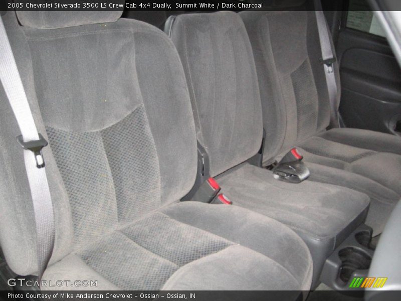 Summit White / Dark Charcoal 2005 Chevrolet Silverado 3500 LS Crew Cab 4x4 Dually