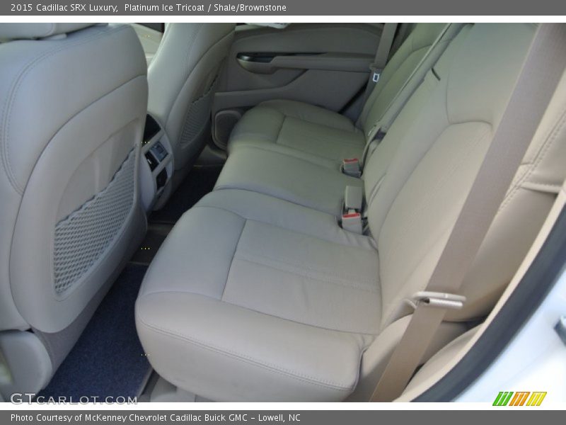 Platinum Ice Tricoat / Shale/Brownstone 2015 Cadillac SRX Luxury