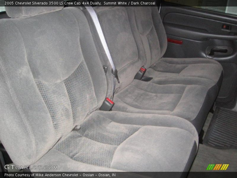 Summit White / Dark Charcoal 2005 Chevrolet Silverado 3500 LS Crew Cab 4x4 Dually