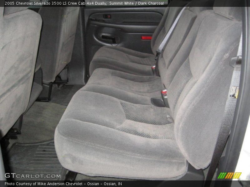 Summit White / Dark Charcoal 2005 Chevrolet Silverado 3500 LS Crew Cab 4x4 Dually