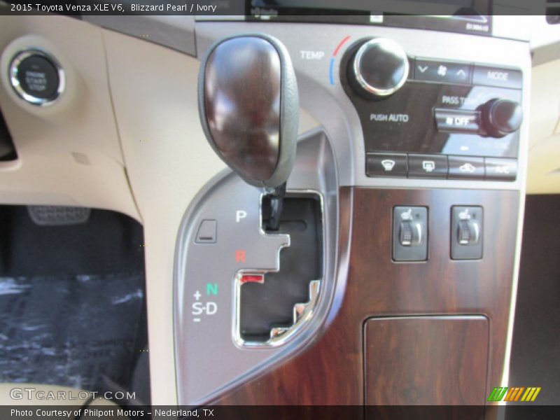 Blizzard Pearl / Ivory 2015 Toyota Venza XLE V6