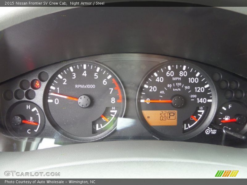 Night Armor / Steel 2015 Nissan Frontier SV Crew Cab