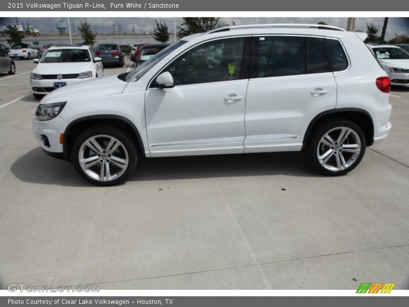  2015 Tiguan R-Line Pure White