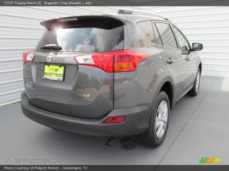 Magnetic Gray Metallic / Ash 2015 Toyota RAV4 LE