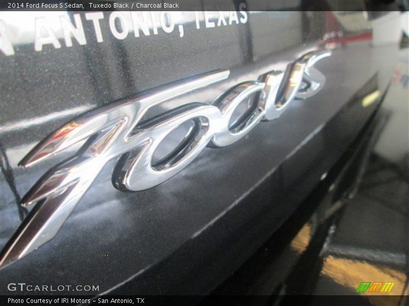 Tuxedo Black / Charcoal Black 2014 Ford Focus S Sedan