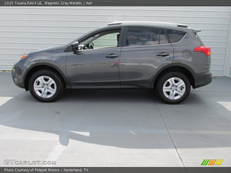 Magnetic Gray Metallic / Ash 2015 Toyota RAV4 LE