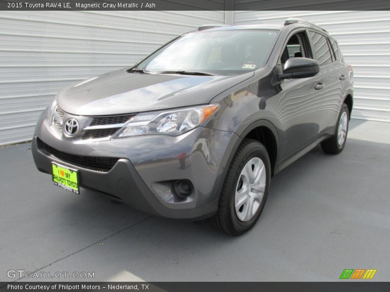 Magnetic Gray Metallic / Ash 2015 Toyota RAV4 LE