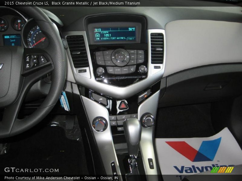 Black Granite Metallic / Jet Black/Medium Titanium 2015 Chevrolet Cruze LS