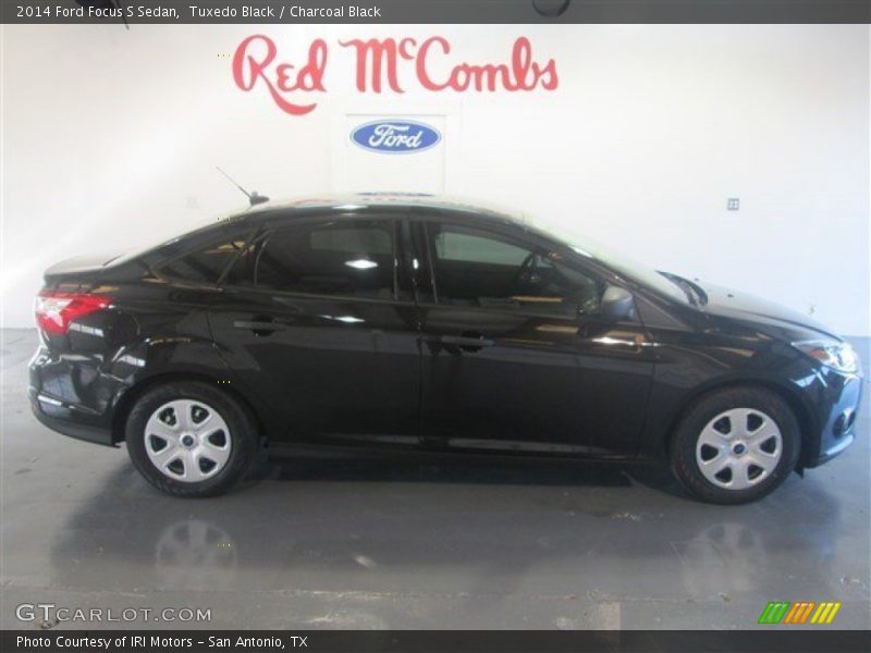 Tuxedo Black / Charcoal Black 2014 Ford Focus S Sedan