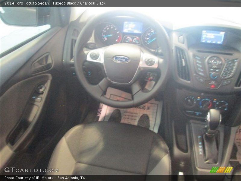 Tuxedo Black / Charcoal Black 2014 Ford Focus S Sedan