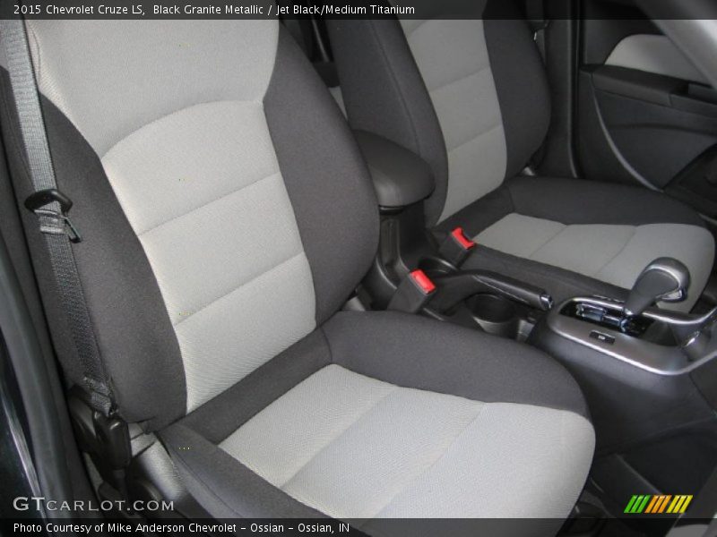 Black Granite Metallic / Jet Black/Medium Titanium 2015 Chevrolet Cruze LS