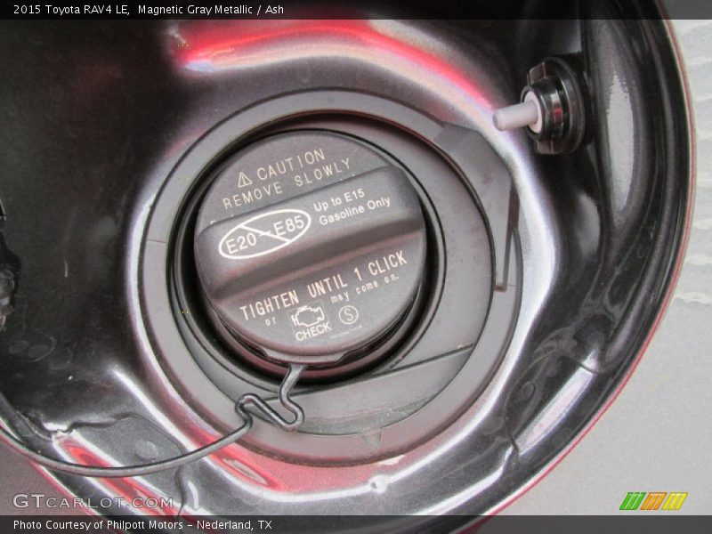 Magnetic Gray Metallic / Ash 2015 Toyota RAV4 LE