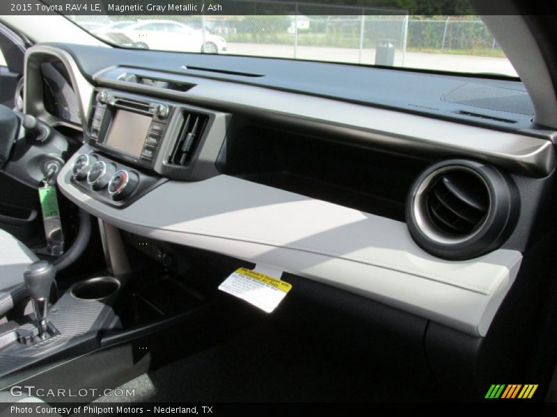 Magnetic Gray Metallic / Ash 2015 Toyota RAV4 LE