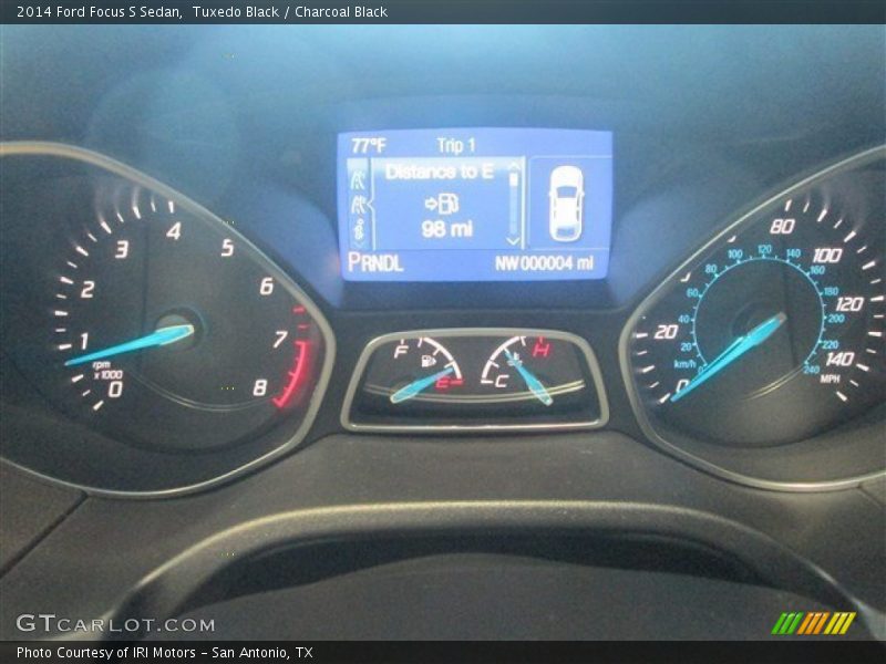 Tuxedo Black / Charcoal Black 2014 Ford Focus S Sedan