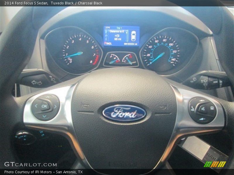 Tuxedo Black / Charcoal Black 2014 Ford Focus S Sedan