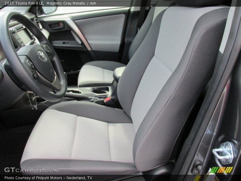 Magnetic Gray Metallic / Ash 2015 Toyota RAV4 LE