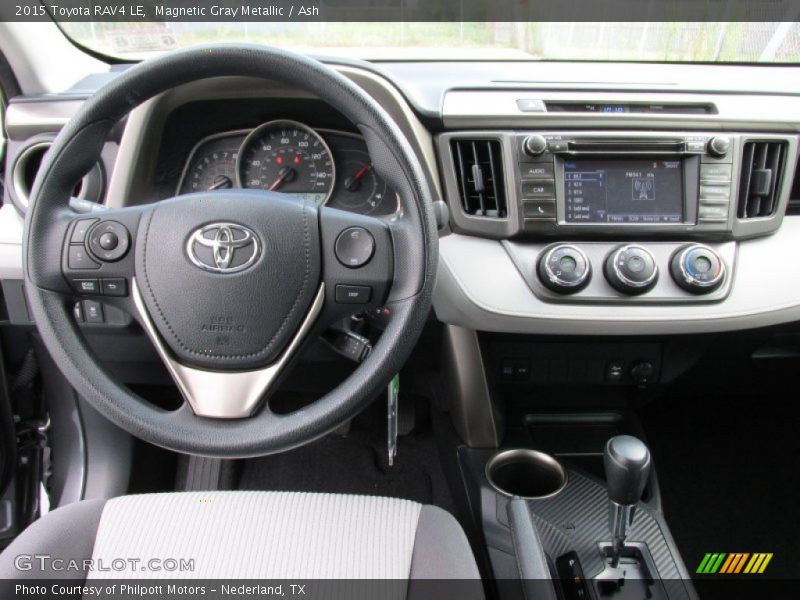 Magnetic Gray Metallic / Ash 2015 Toyota RAV4 LE