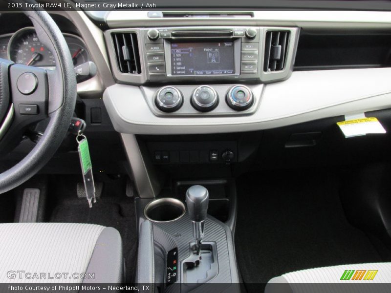 Magnetic Gray Metallic / Ash 2015 Toyota RAV4 LE