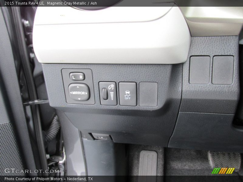 Magnetic Gray Metallic / Ash 2015 Toyota RAV4 LE