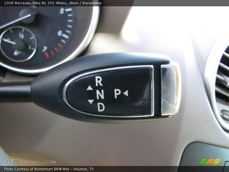 Black / Macadamia 2008 Mercedes-Benz ML 350 4Matic