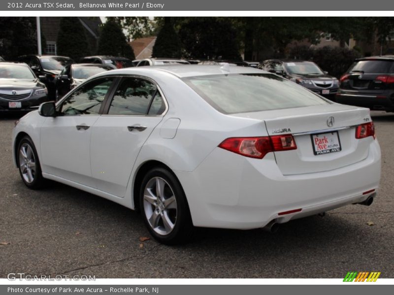 Bellanova White Pearl / Ebony 2012 Acura TSX Sedan