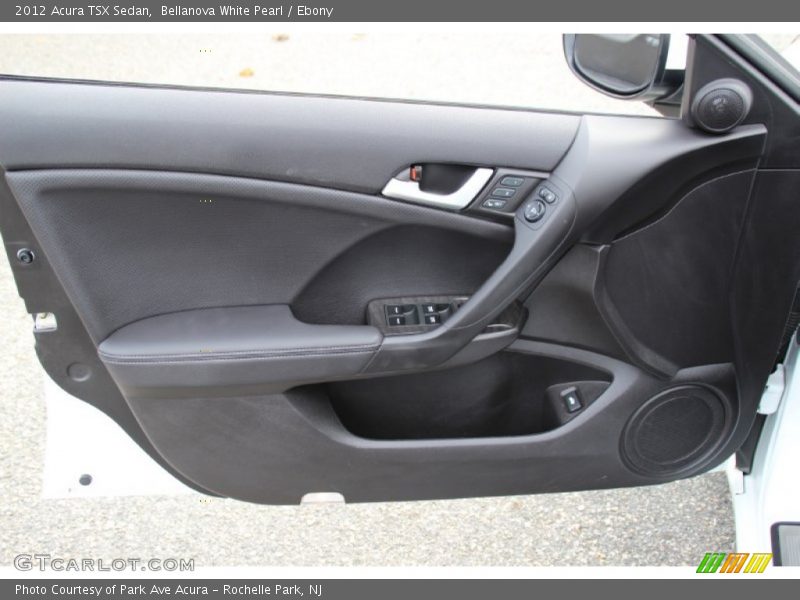 Bellanova White Pearl / Ebony 2012 Acura TSX Sedan