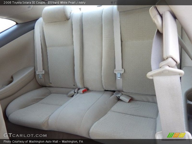 Blizzard White Pearl / Ivory 2008 Toyota Solara SE Coupe