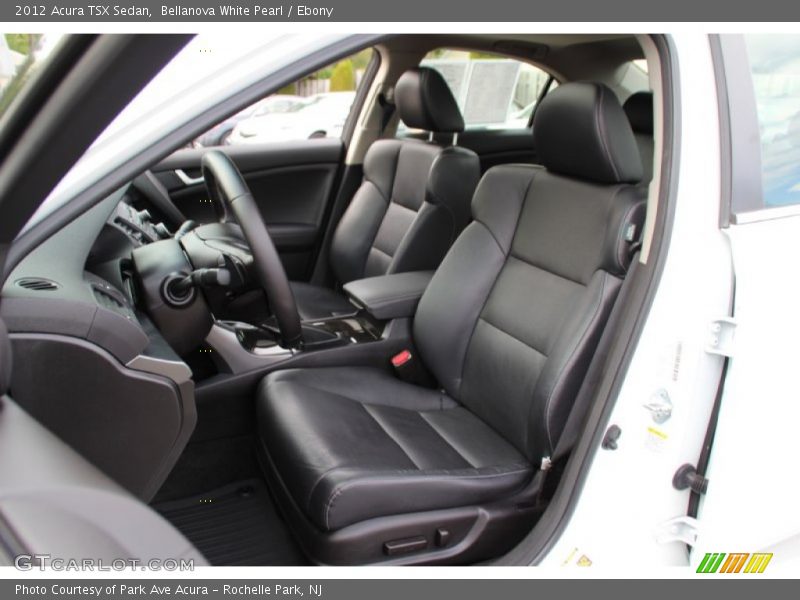 Bellanova White Pearl / Ebony 2012 Acura TSX Sedan