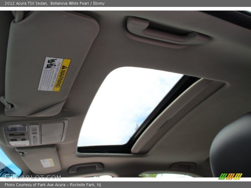 Bellanova White Pearl / Ebony 2012 Acura TSX Sedan