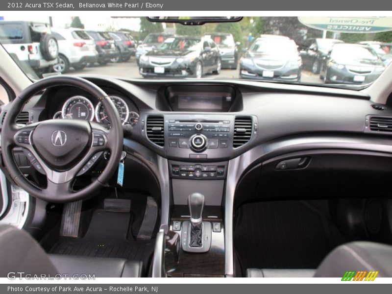 Bellanova White Pearl / Ebony 2012 Acura TSX Sedan