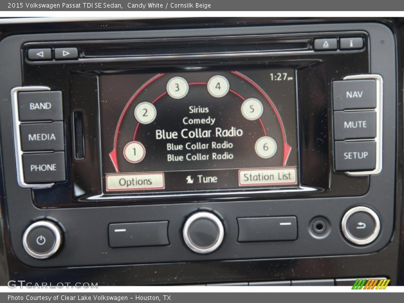Candy White / Cornsilk Beige 2015 Volkswagen Passat TDI SE Sedan