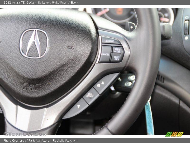 Bellanova White Pearl / Ebony 2012 Acura TSX Sedan