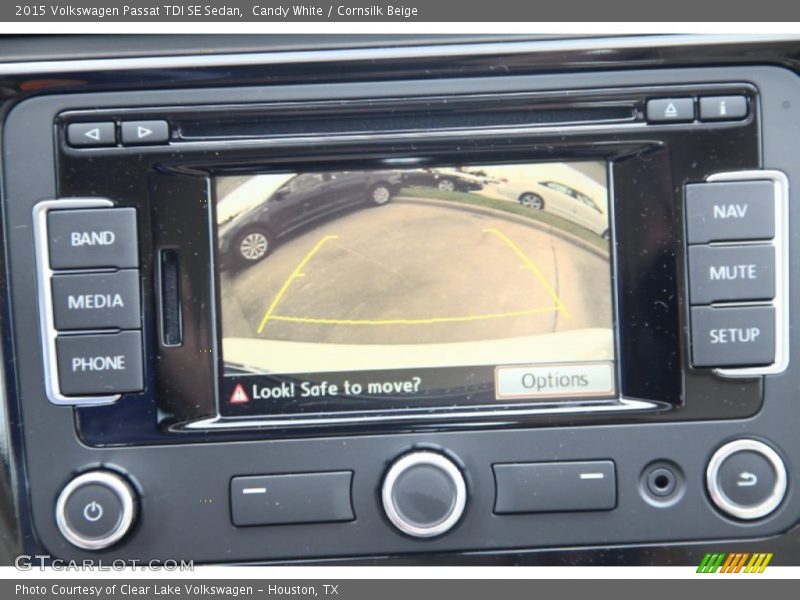 Candy White / Cornsilk Beige 2015 Volkswagen Passat TDI SE Sedan