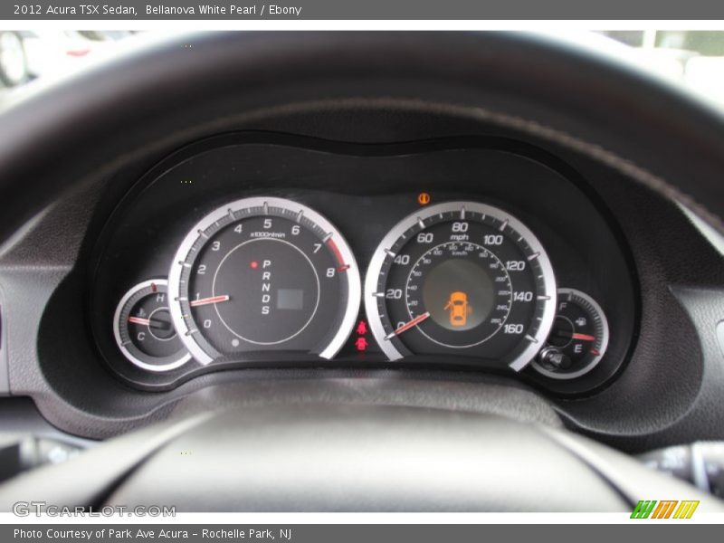 Bellanova White Pearl / Ebony 2012 Acura TSX Sedan