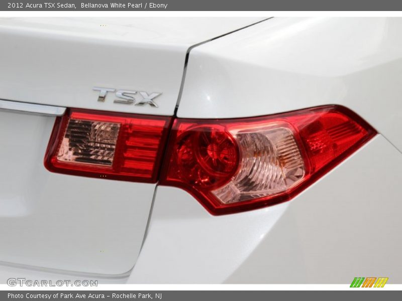 Bellanova White Pearl / Ebony 2012 Acura TSX Sedan