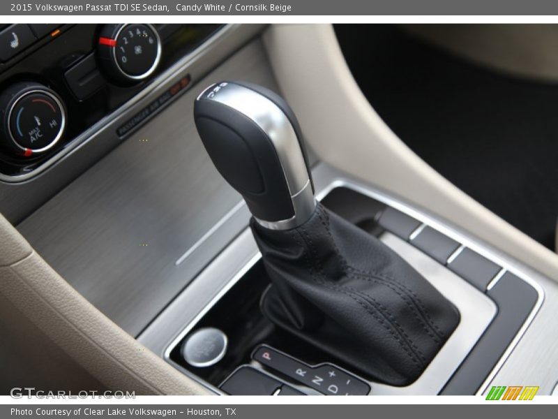Candy White / Cornsilk Beige 2015 Volkswagen Passat TDI SE Sedan