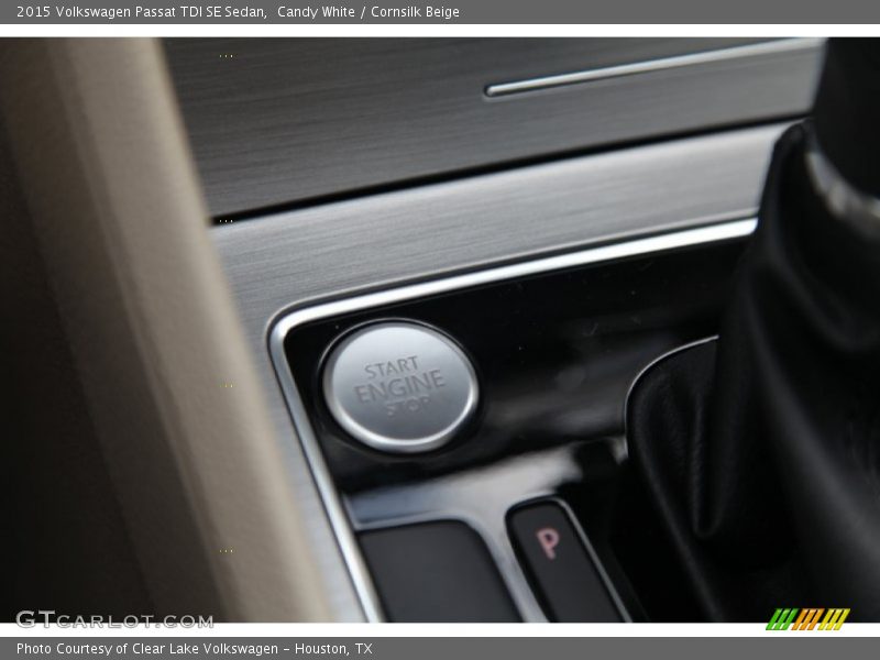 Candy White / Cornsilk Beige 2015 Volkswagen Passat TDI SE Sedan