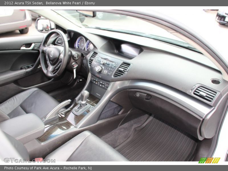 Bellanova White Pearl / Ebony 2012 Acura TSX Sedan