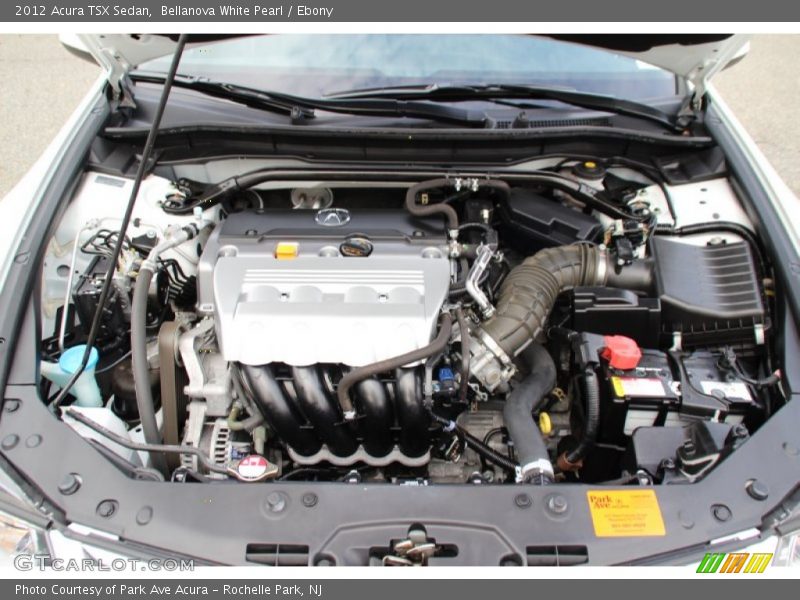 Bellanova White Pearl / Ebony 2012 Acura TSX Sedan