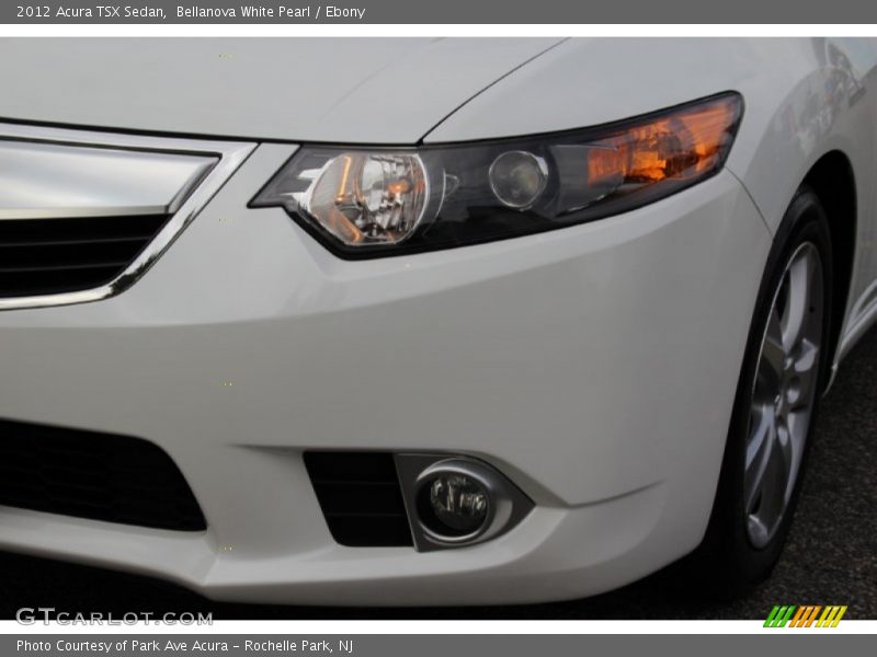Bellanova White Pearl / Ebony 2012 Acura TSX Sedan