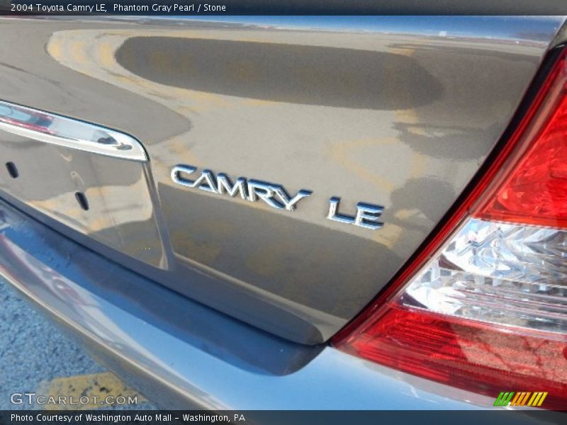 Phantom Gray Pearl / Stone 2004 Toyota Camry LE