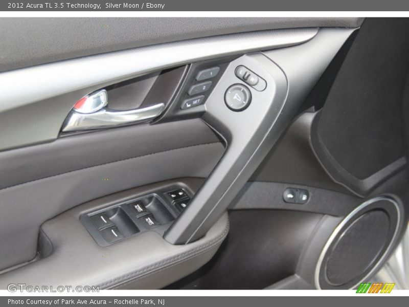Silver Moon / Ebony 2012 Acura TL 3.5 Technology