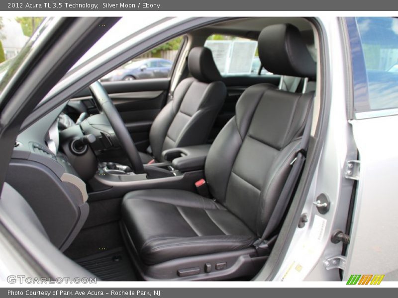 Silver Moon / Ebony 2012 Acura TL 3.5 Technology
