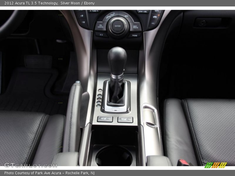 Silver Moon / Ebony 2012 Acura TL 3.5 Technology