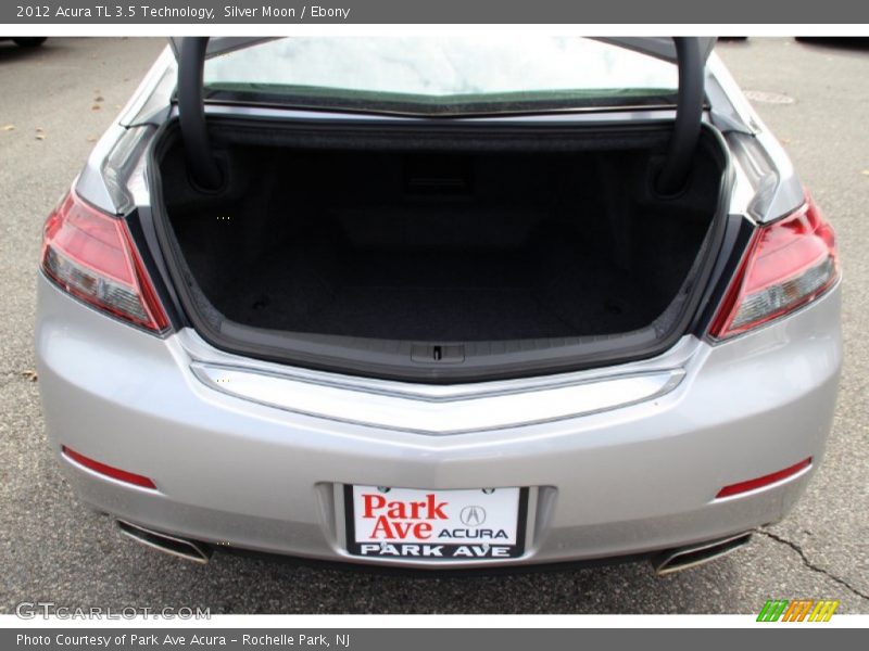 Silver Moon / Ebony 2012 Acura TL 3.5 Technology