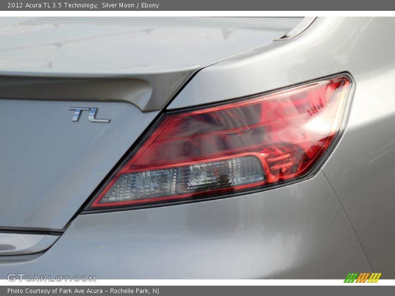 Silver Moon / Ebony 2012 Acura TL 3.5 Technology