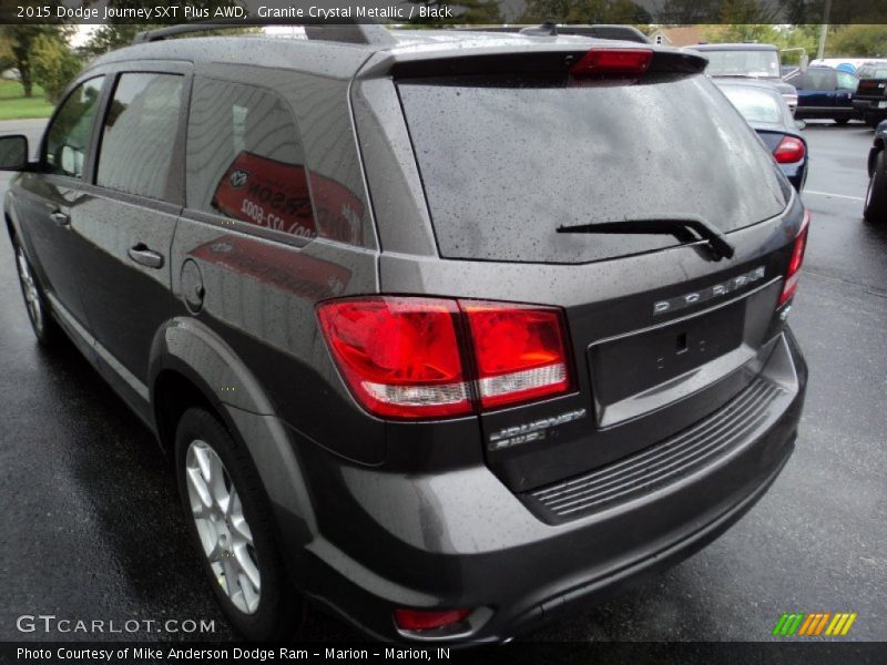 Granite Crystal Metallic / Black 2015 Dodge Journey SXT Plus AWD